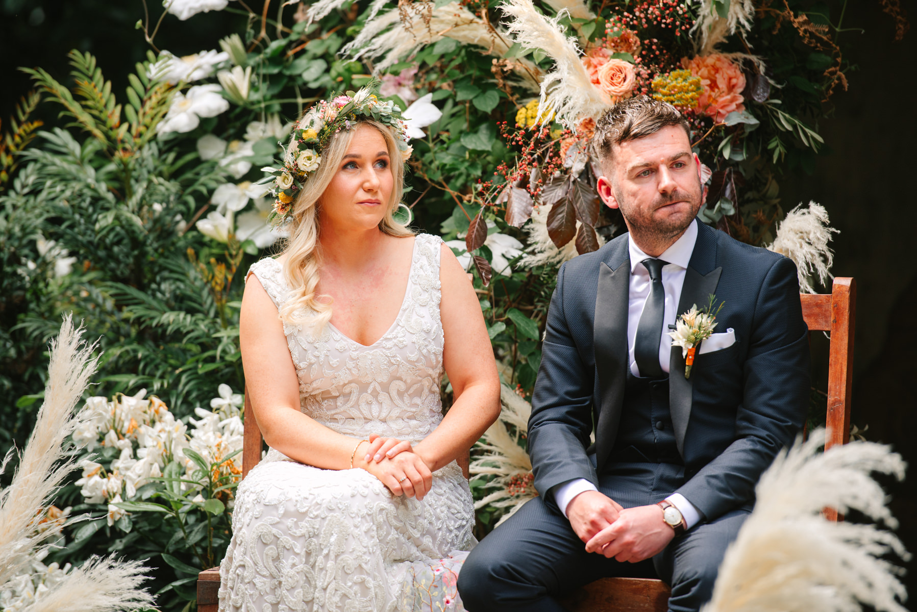 Martinstown relaxed wedding. Siobhan and Ken's rustic fun summer wedding. 41