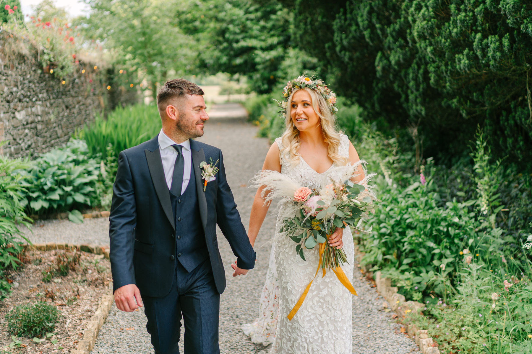 Martinstown relaxed wedding. Siobhan and Ken's rustic fun summer wedding. 57