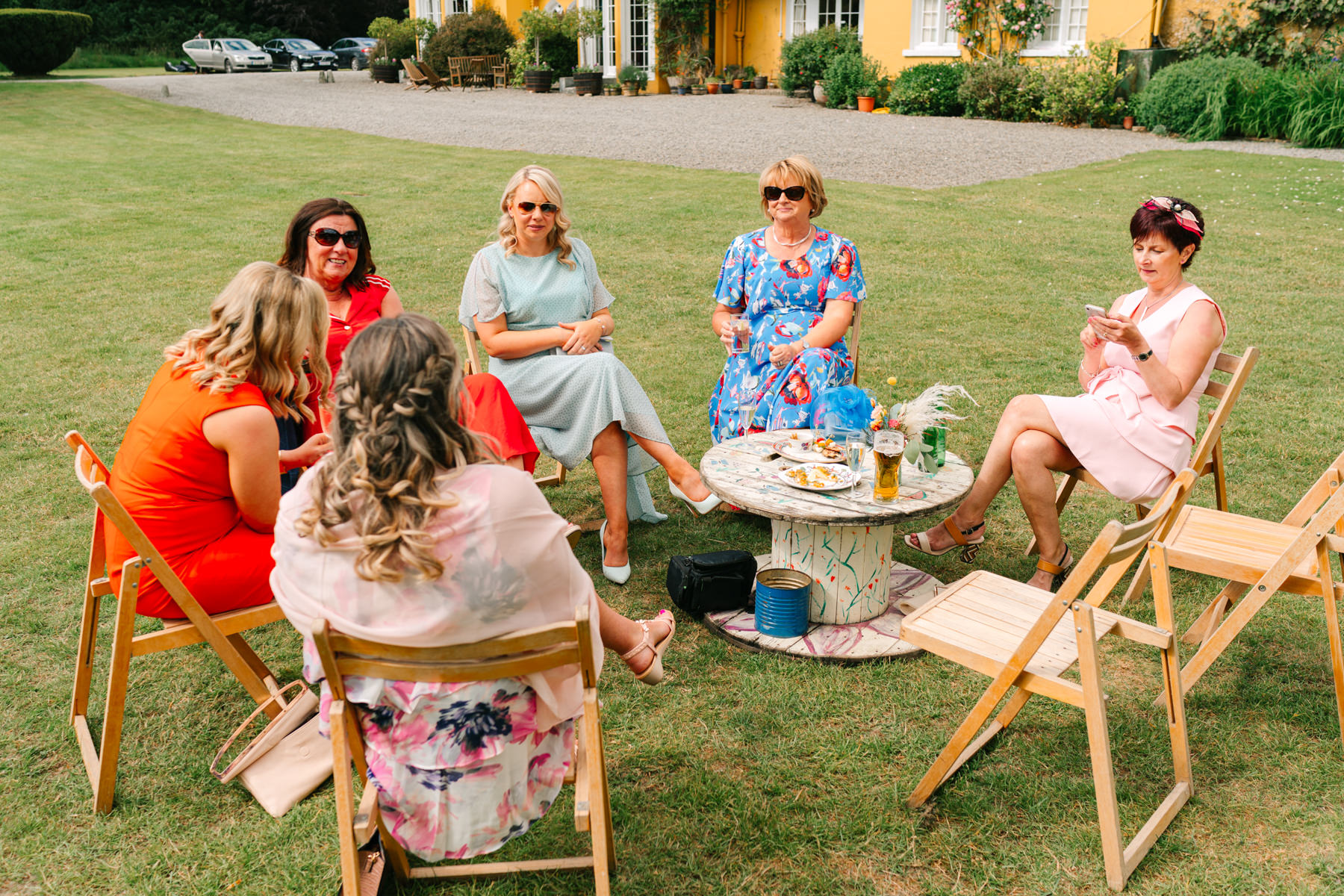 Martinstown relaxed wedding. Siobhan and Ken's rustic fun summer wedding. 60