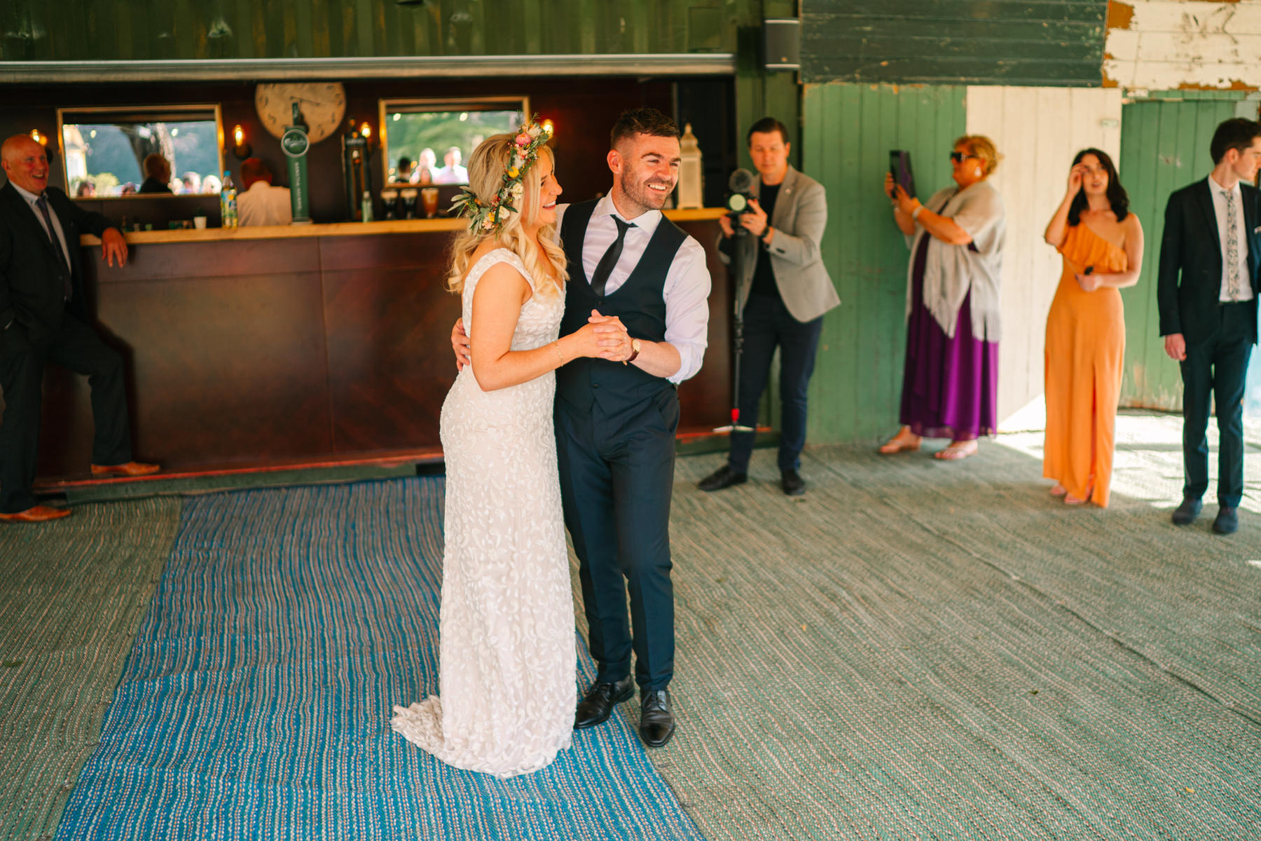 Martinstown relaxed wedding. Siobhan and Ken's rustic fun summer wedding. 77