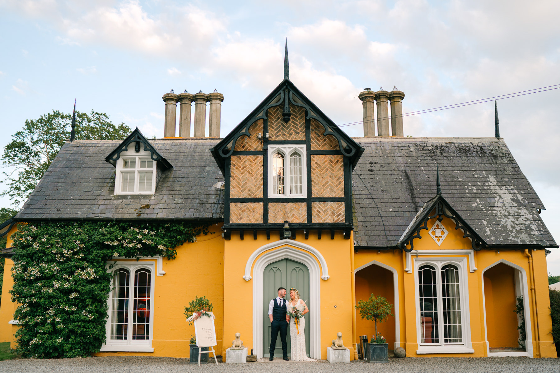 Martinstown relaxed wedding. Siobhan and Ken's rustic fun summer wedding. 88