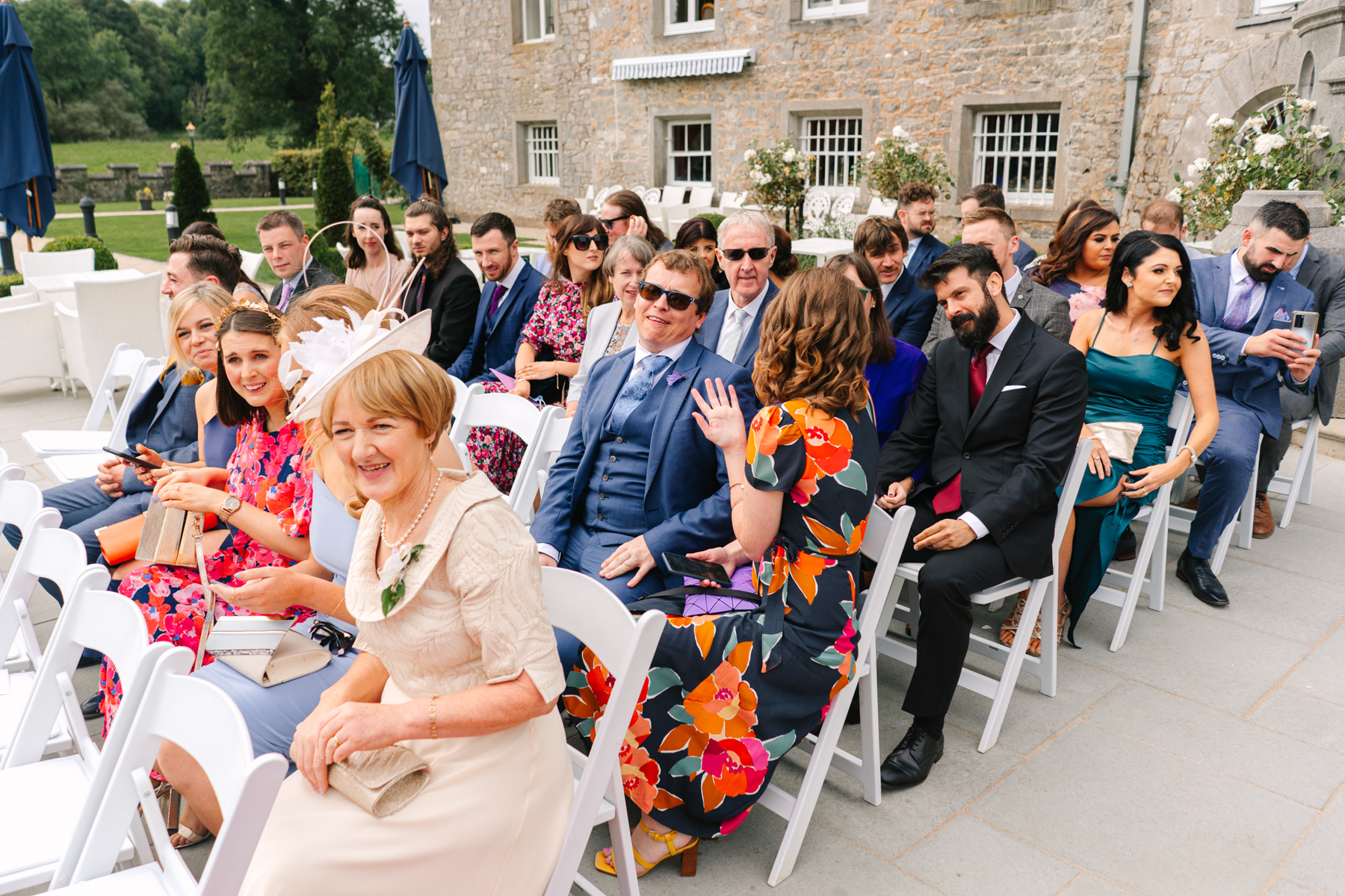 Markree Castle wedding - Victoria and Eamonn's simple, elegant, and fun celebration. 28