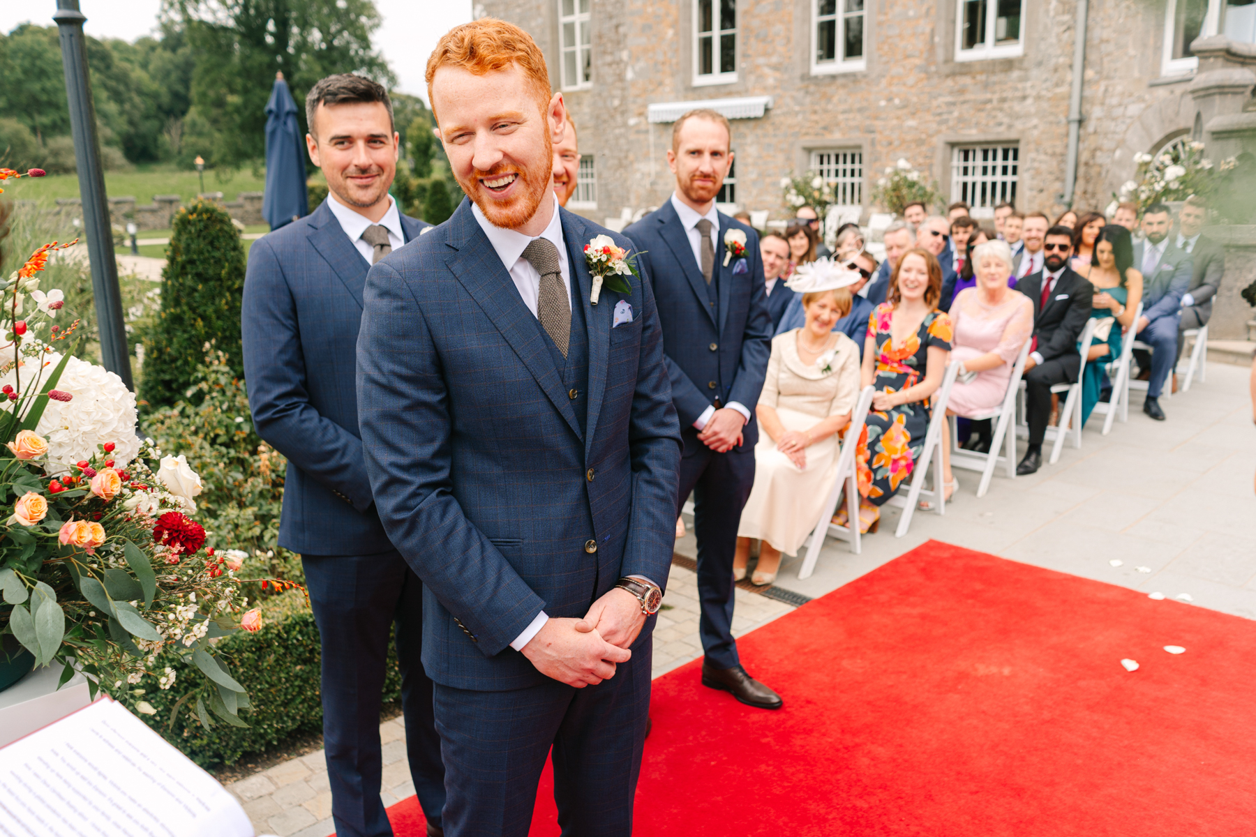 Markree Castle wedding - Victoria and Eamonn's simple, elegant, and fun celebration. 39