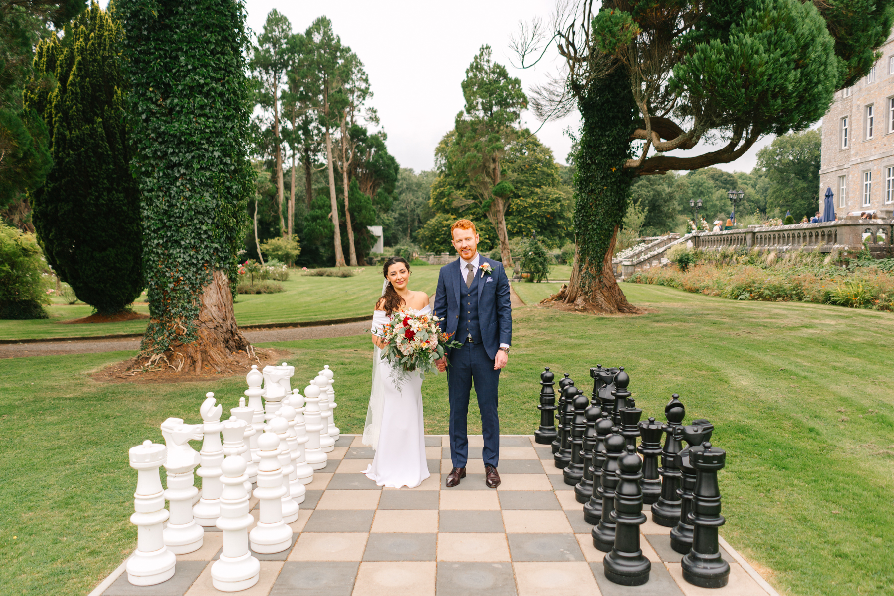 Markree Castle wedding - Victoria and Eamonn's simple, elegant, and fun celebration. 51