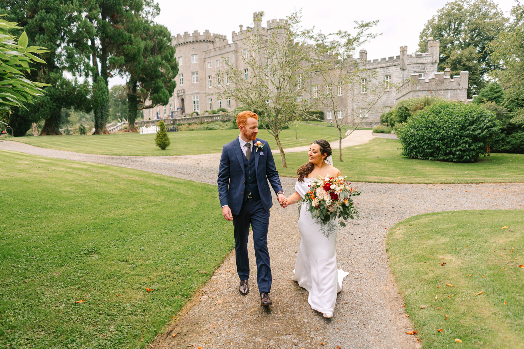 Markree Castle wedding - Victoria and Eamonn's simple, elegant, and fun celebration. 47