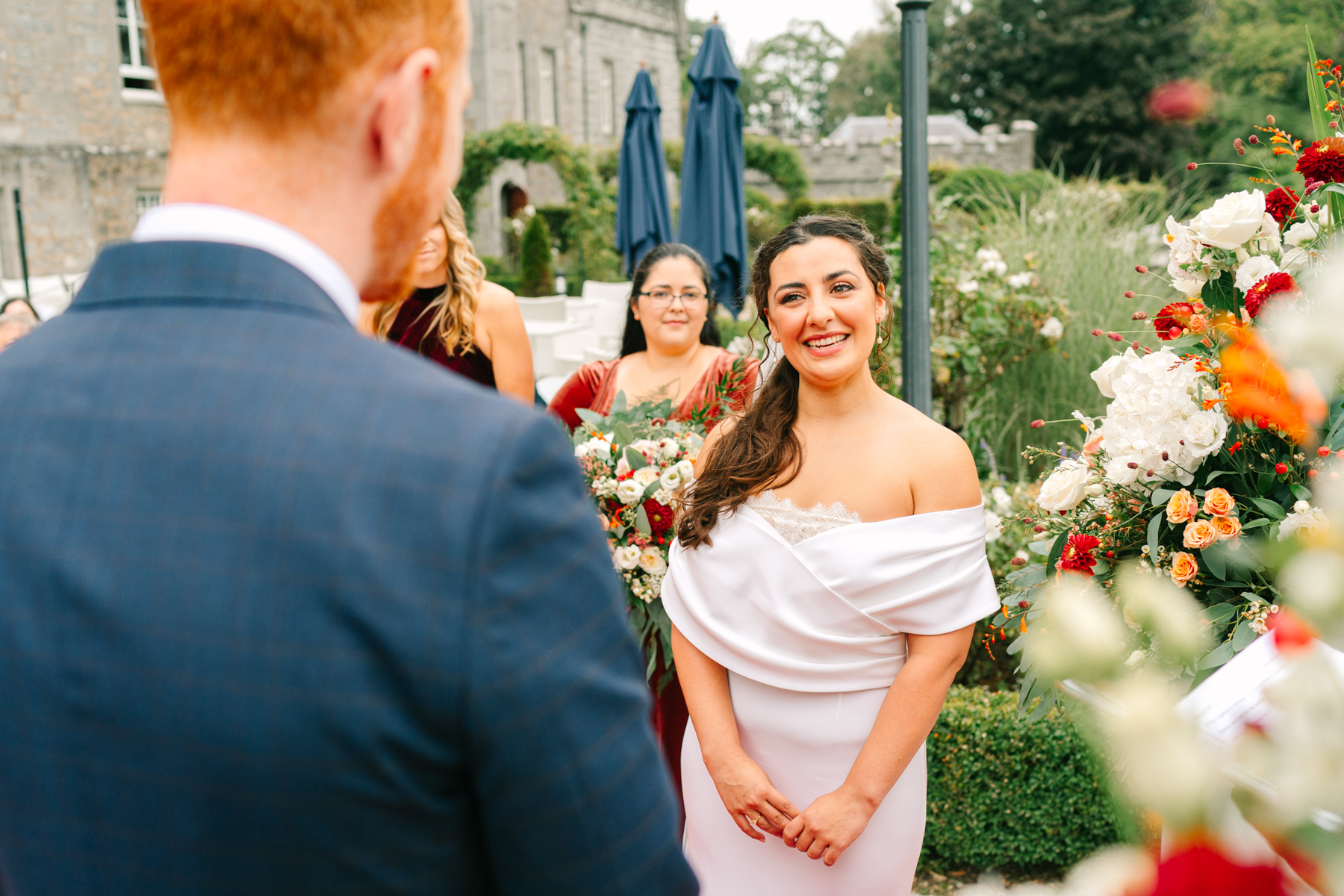 Markree Castle wedding - Victoria and Eamonn's simple, elegant, and fun celebration. 35