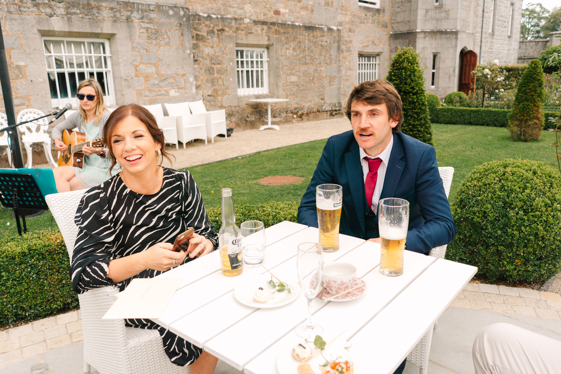 Markree Castle wedding - Victoria and Eamonn's simple, elegant, and fun celebration. 66