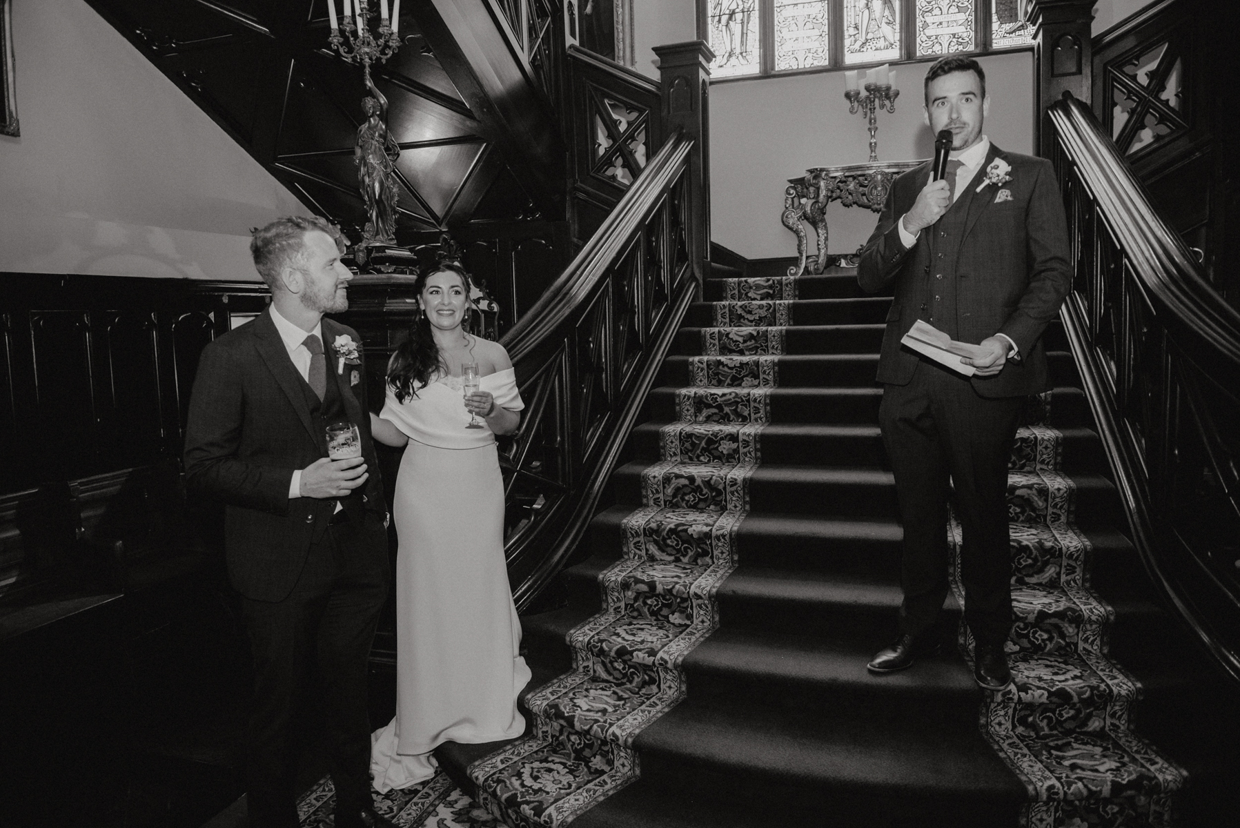 Markree Castle wedding - Victoria and Eamonn's simple, elegant, and fun celebration. 85