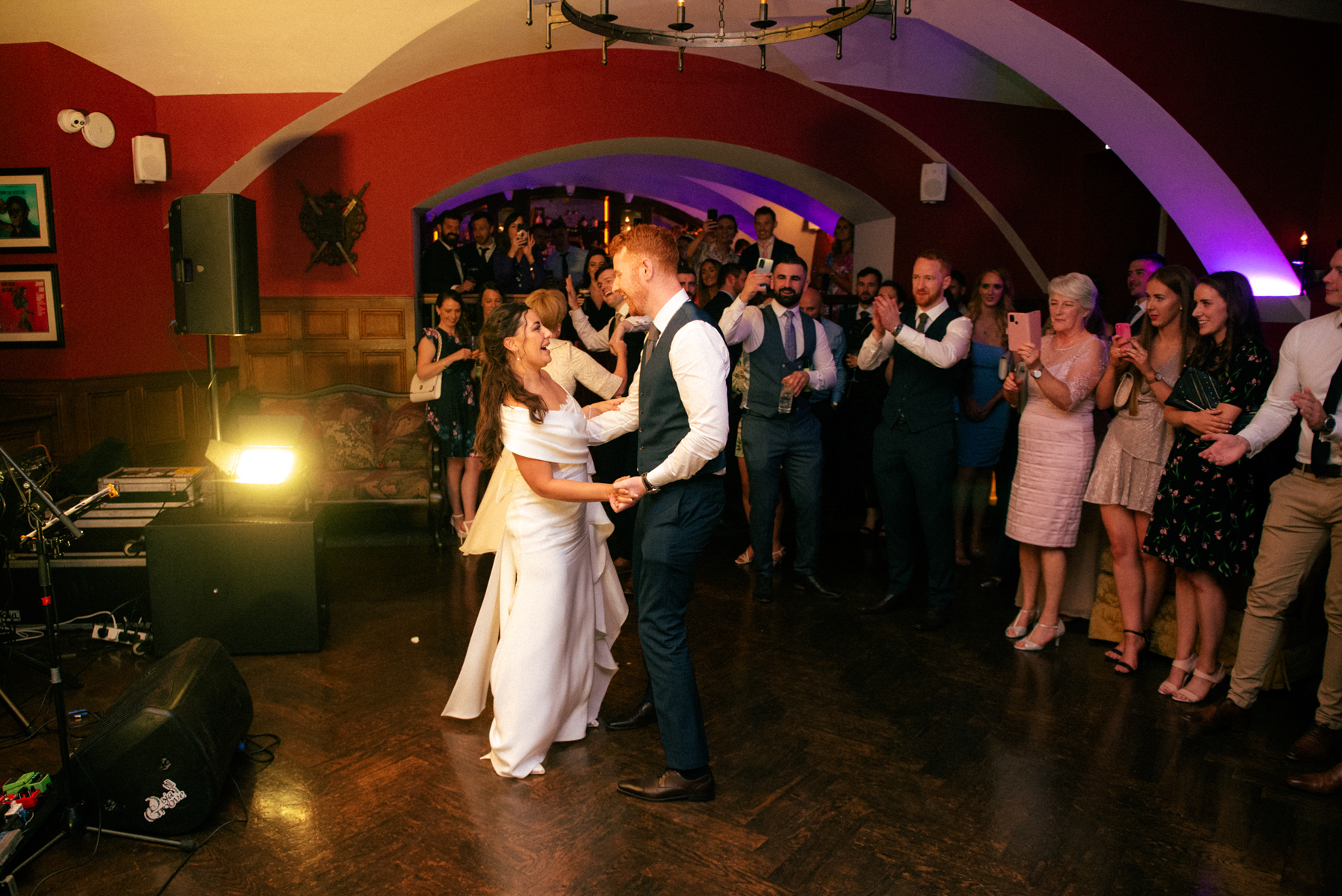 Markree Castle wedding - Victoria and Eamonn's simple, elegant, and fun celebration. 90