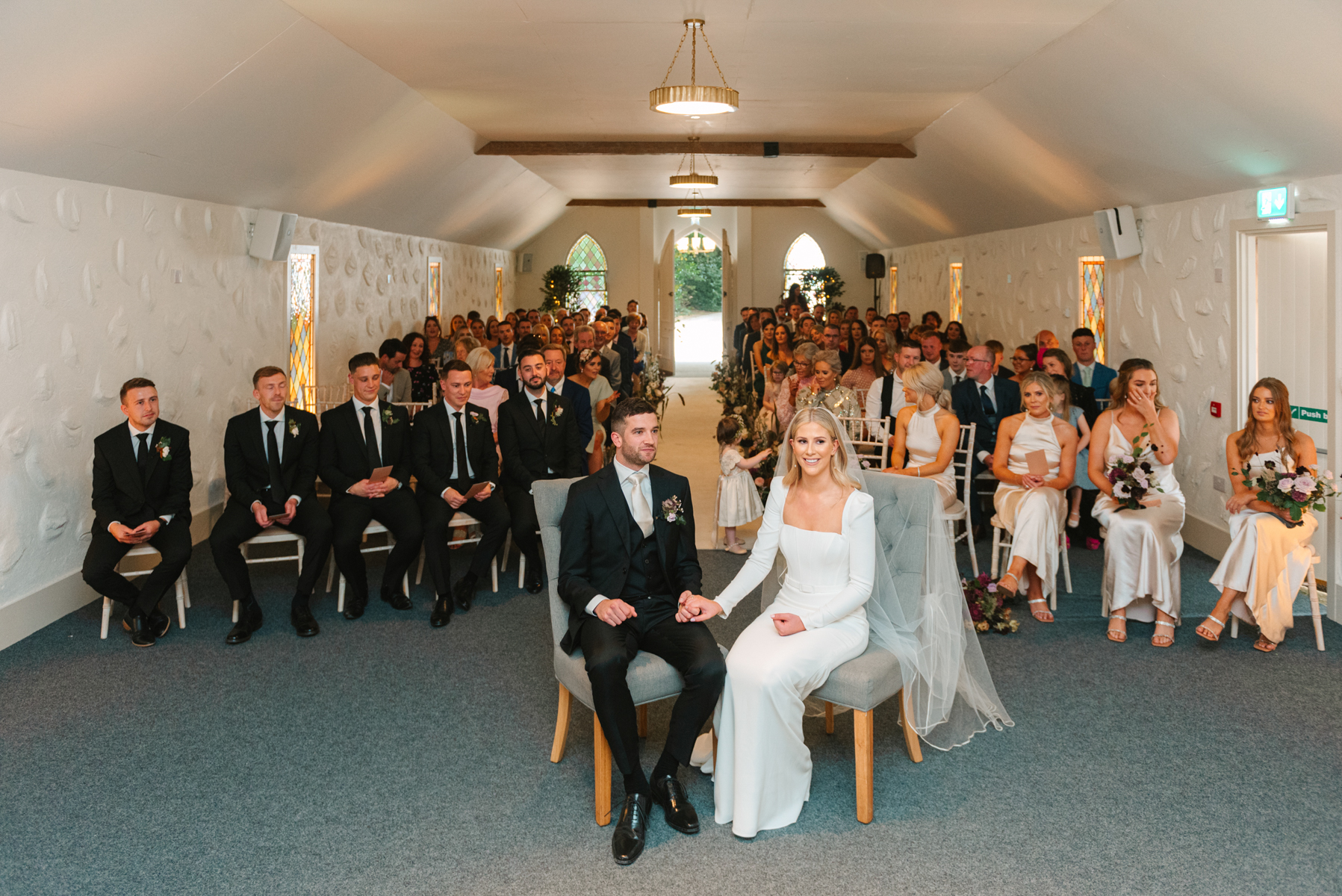 Rathsallagh House wedding ceremony