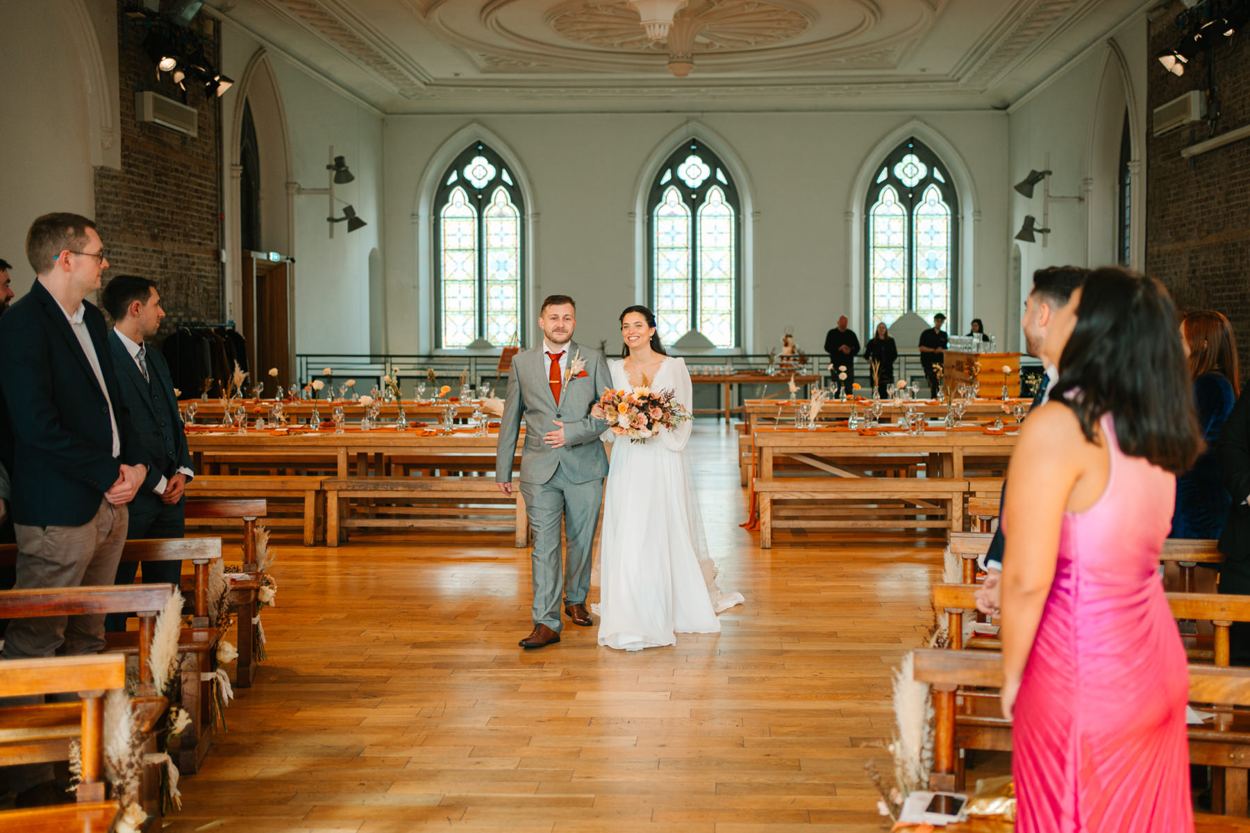 Smock Alley Theatre Wedding - Catalina & David's simple, beautiful wedding 43