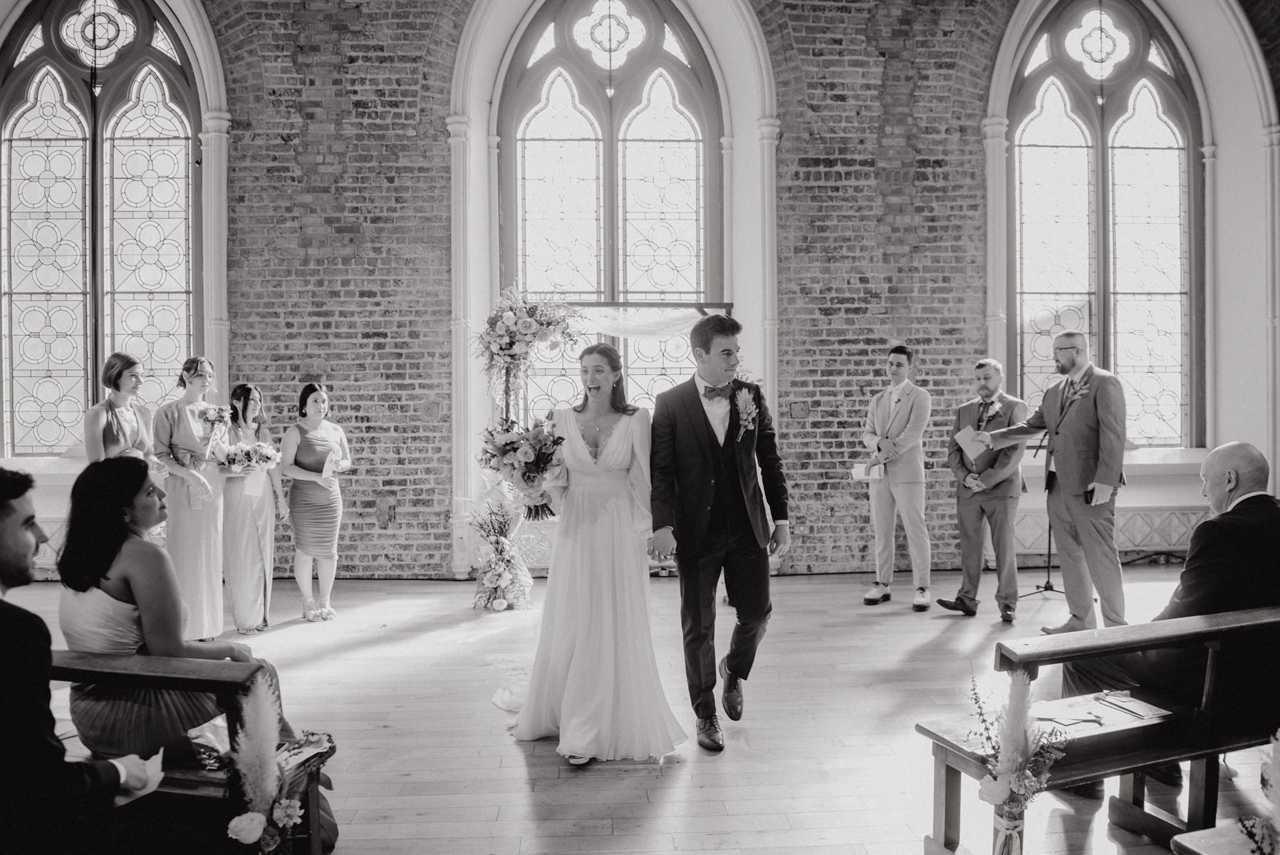 Smock Alley Theatre Wedding - Catalina & David's simple, beautiful wedding 50