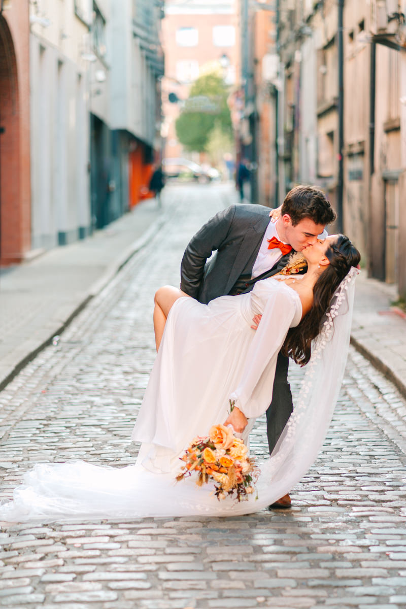 Smock Alley Theatre Wedding - Catalina & David's simple, beautiful wedding 55