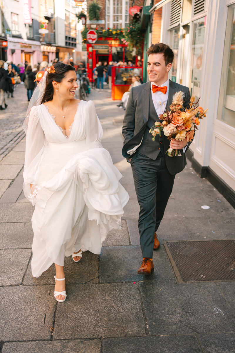 Smock Alley Theatre Wedding - Catalina & David's simple, beautiful wedding 64