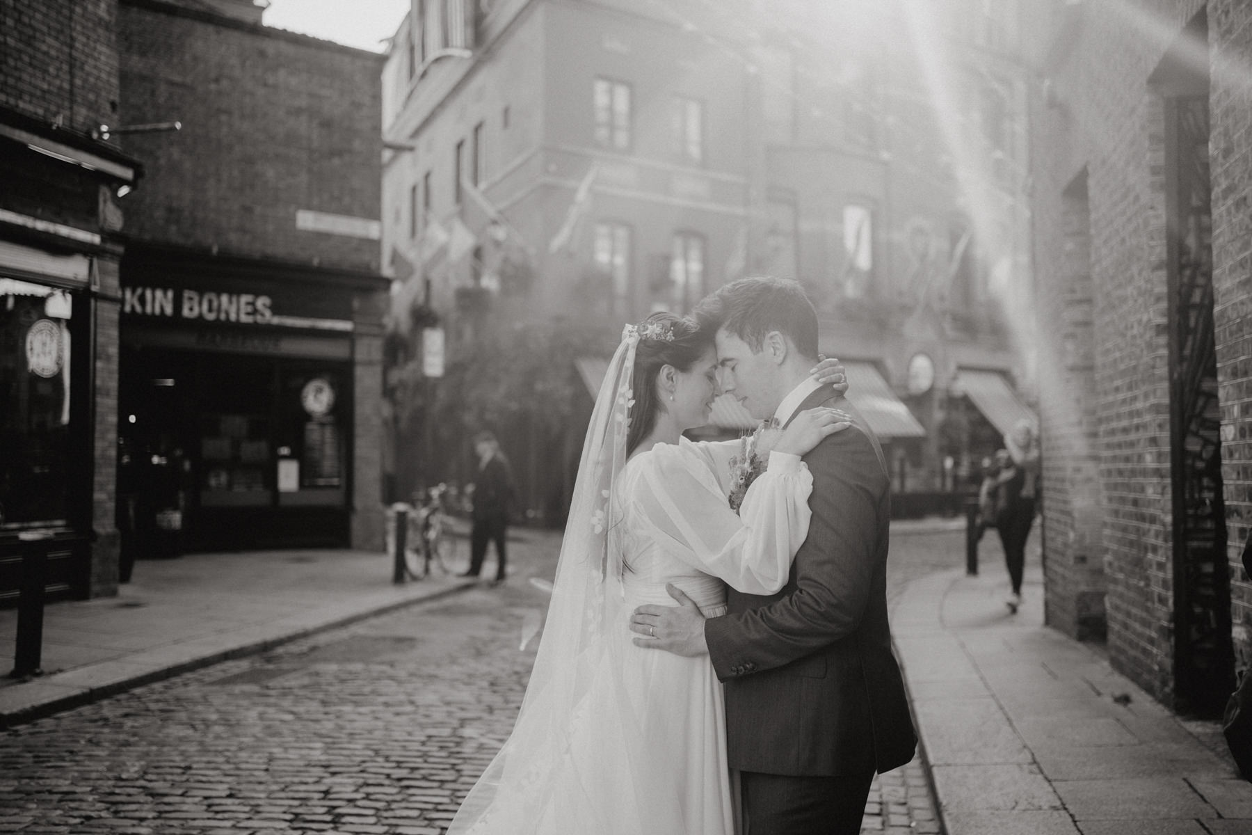 Smock Alley Theatre Wedding - Catalina & David's simple, beautiful wedding 66