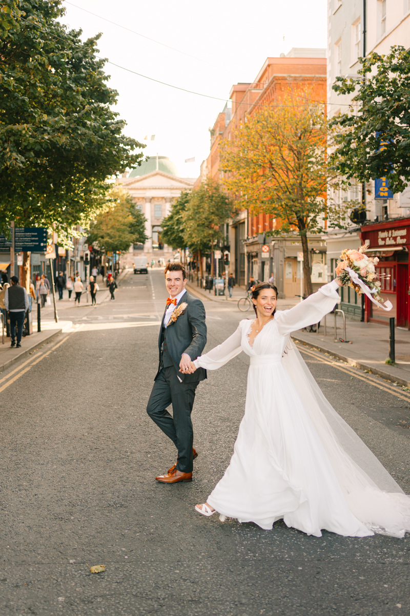 Smock Alley Theatre Wedding - Catalina & David's simple, beautiful wedding 67