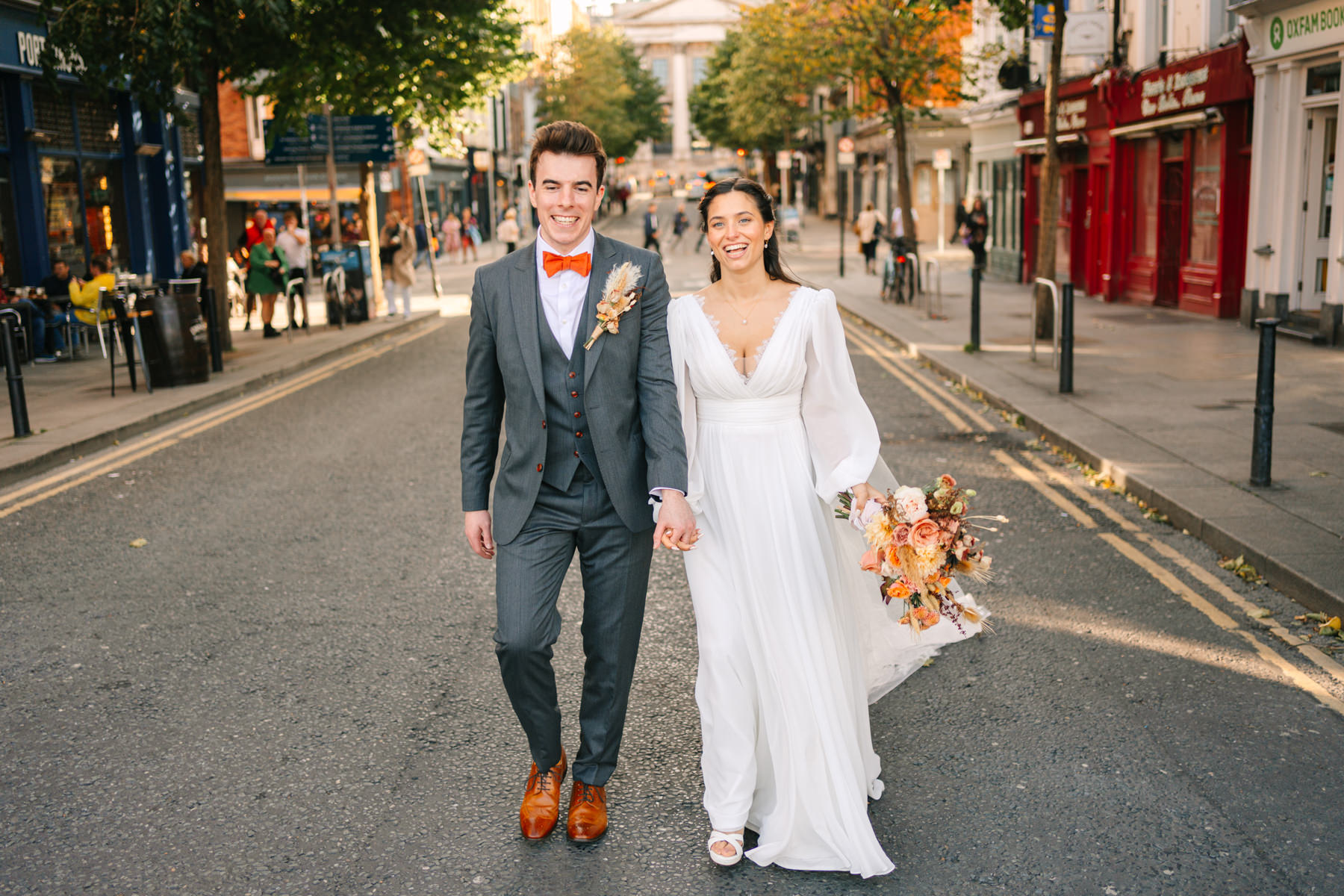 Smock Alley Theatre Wedding - Catalina & David's simple, beautiful wedding 69