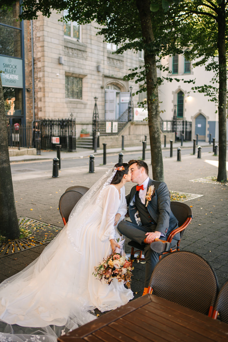 Smock Alley Theatre Wedding - Catalina & David's simple, beautiful wedding 70