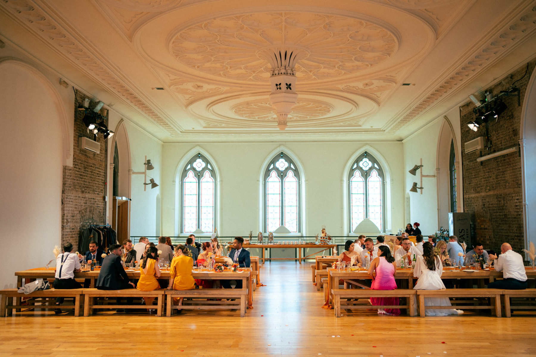 Smock Alley Theatre Wedding - Catalina & David's simple, beautiful wedding 74