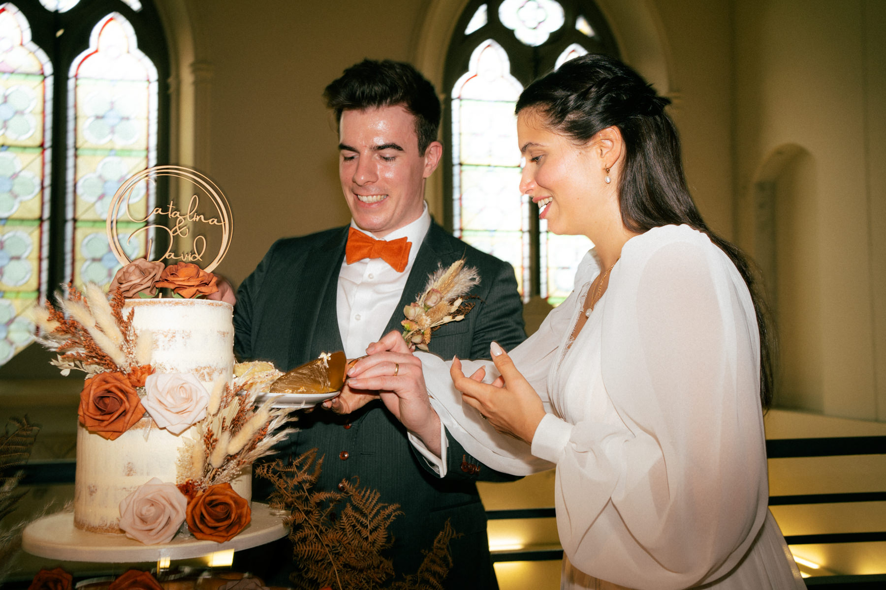 Smock Alley Theatre Wedding - Catalina & David's simple, beautiful wedding 80