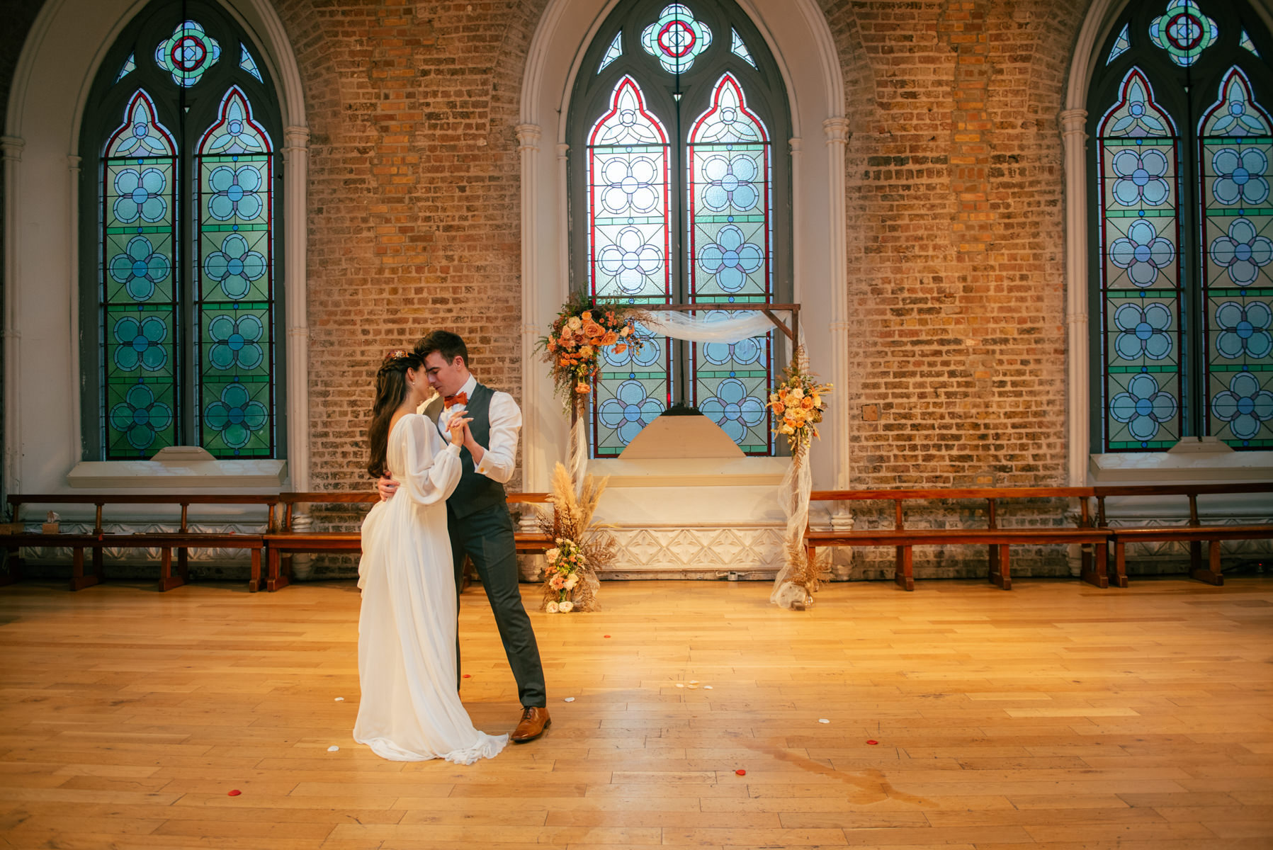 Smock Alley Theatre Wedding - Catalina & David's simple, beautiful wedding 85