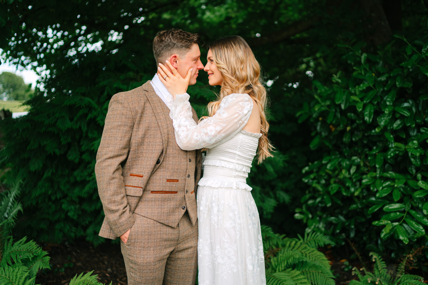 Poulaphouca House wedding photograph