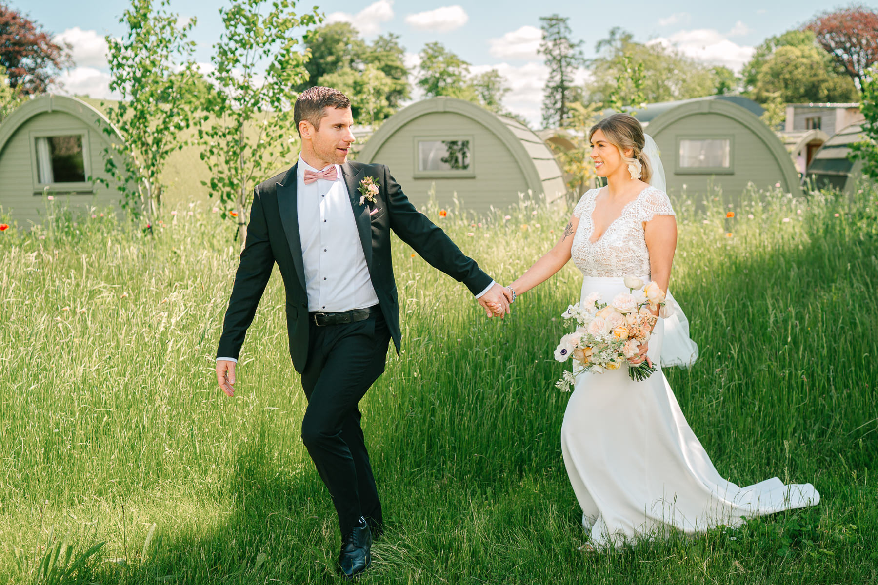 summer wedding day at cloughjordan house