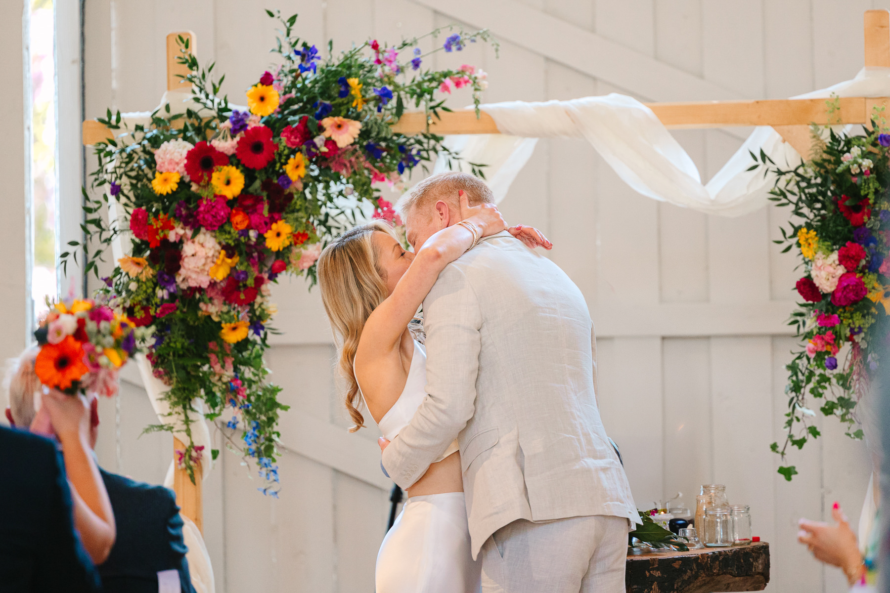 spring wedding in Ireland ceremony