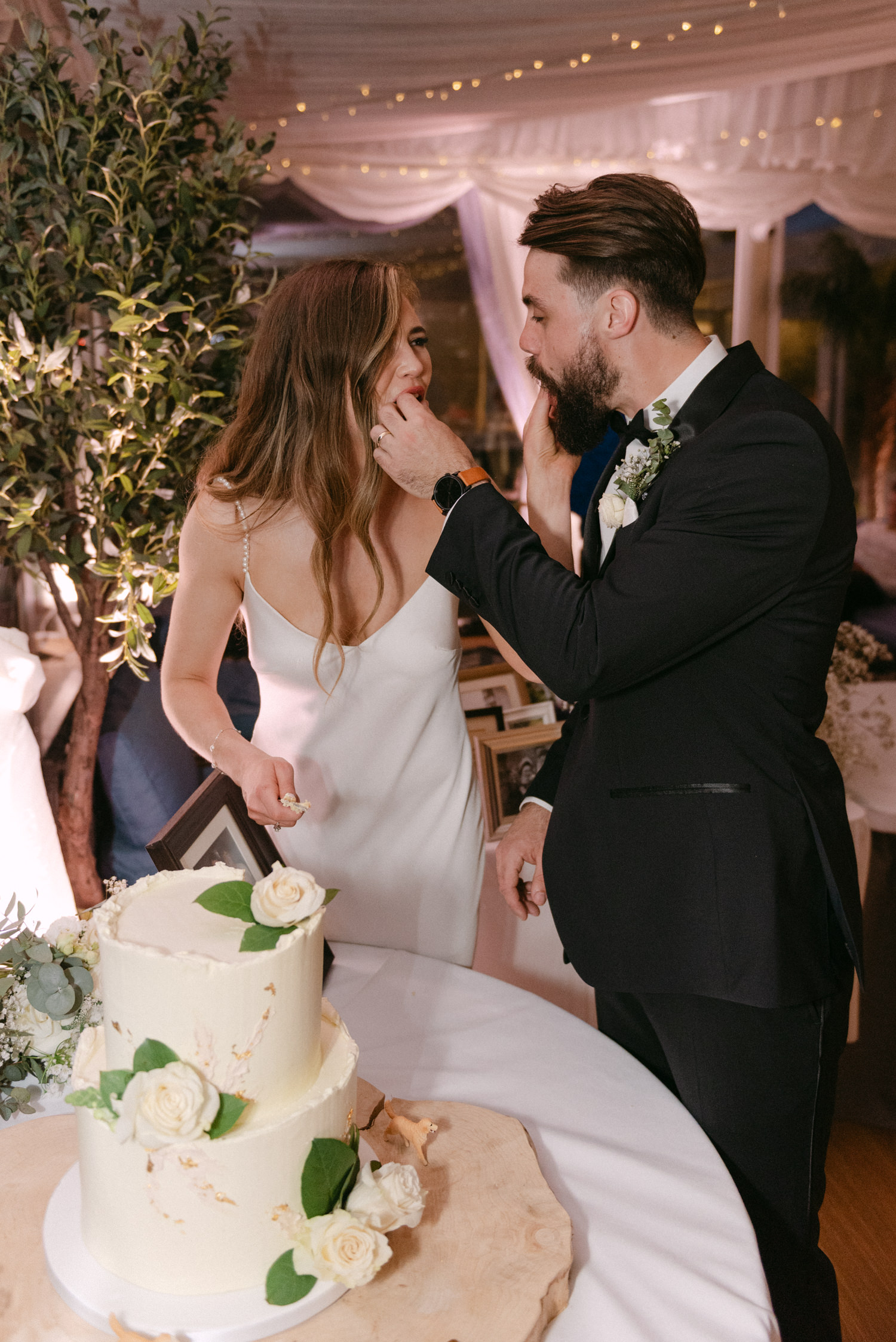 Ashley Park wedding evening party