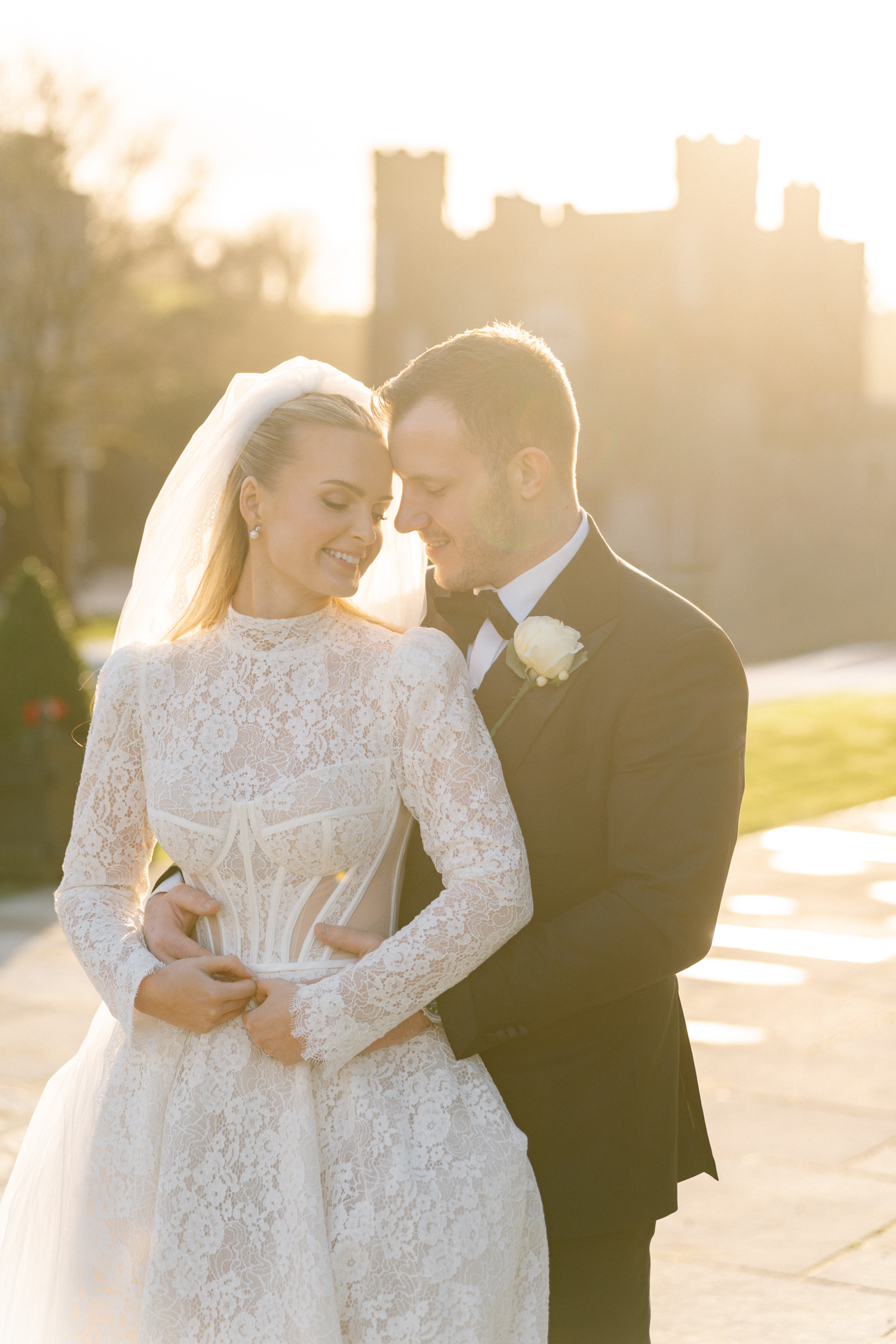 A Romantic Winter Dromoland Castle Wedding — Iseult & Gearoid 44 Natural Dromoland Castle wedding photography